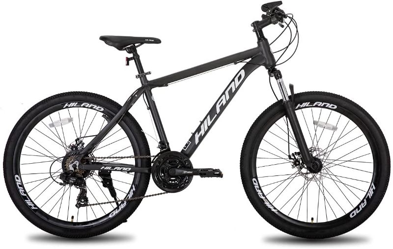 Photo 1 of Hiland 26'' Aluminum Mountain Bike 24 Speeds black 