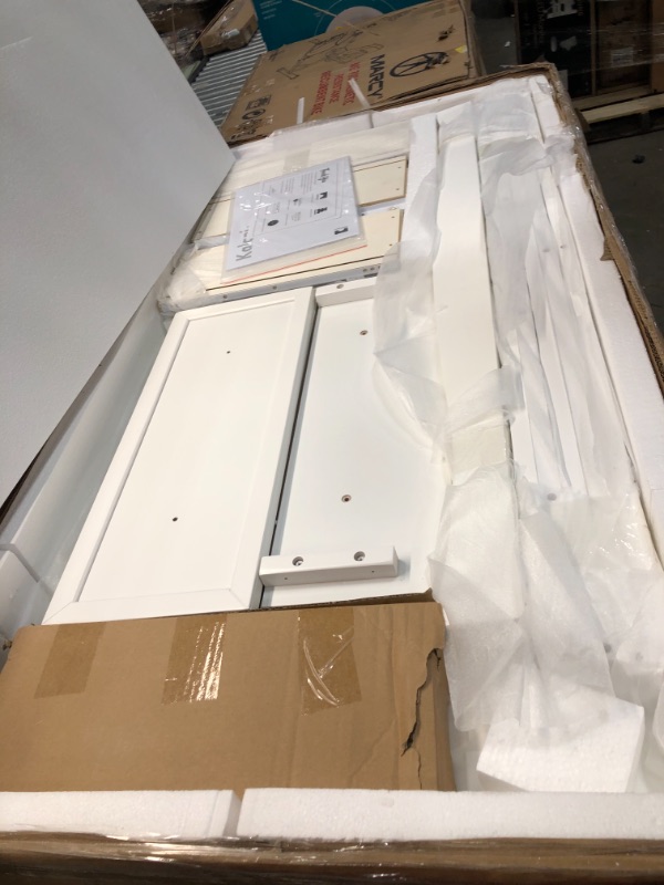 Photo 2 of Davinci Kalani 6 Drawer Double Wide Dresser in White - M5529W