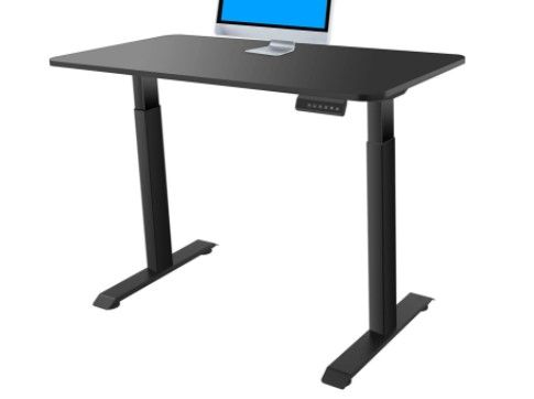 Photo 1 of parts only: 48-Inch Electric Height Adjustable Standing Desk,, 8 x 24,Black Frame