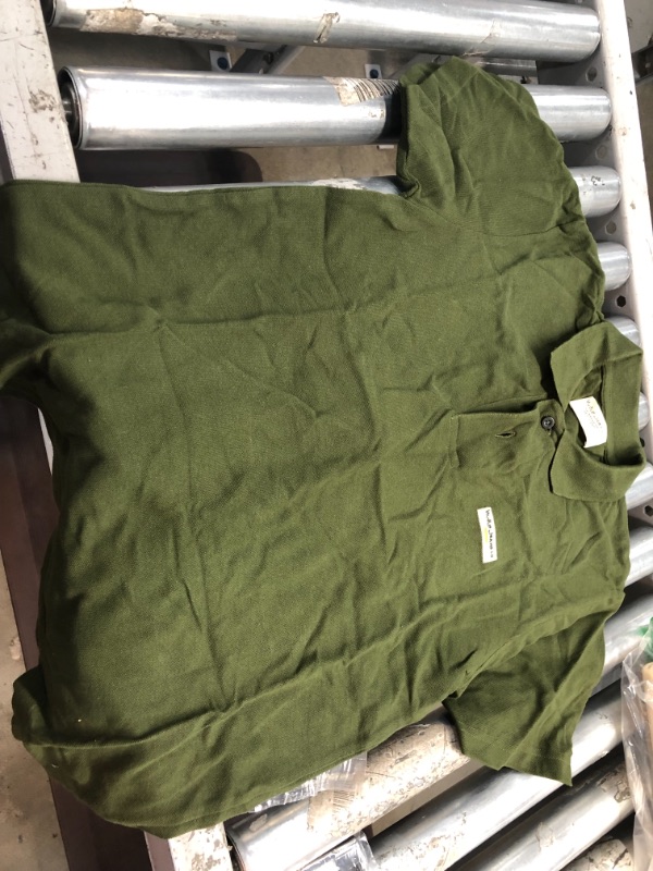 Photo 3 of NUDIE JEANS CO - COLLAR T SHIRT, GREEN/SMALL