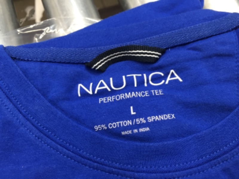 Photo 6 of Nautica Men's Solid Crew Neck Short-Sleeve Pocket T-Shirt
LARGE