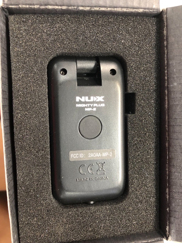 Photo 1 of NUX Mighty Plug Remote Modeling Earphone Amplug
