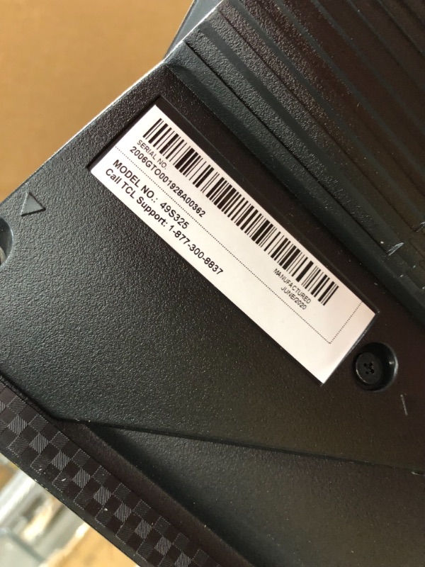 Photo 1 of TCL 49S325 49 Inch 1080p Smart Roku LED TV (2019)
**************sols as is**************