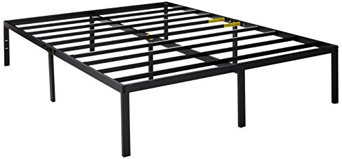 Photo 1 of Barcode for Zinus Yelena 14 Inch Classic Metal Platform Bed Frame with Steel Slat Support / Mattress Foundation, Queen
