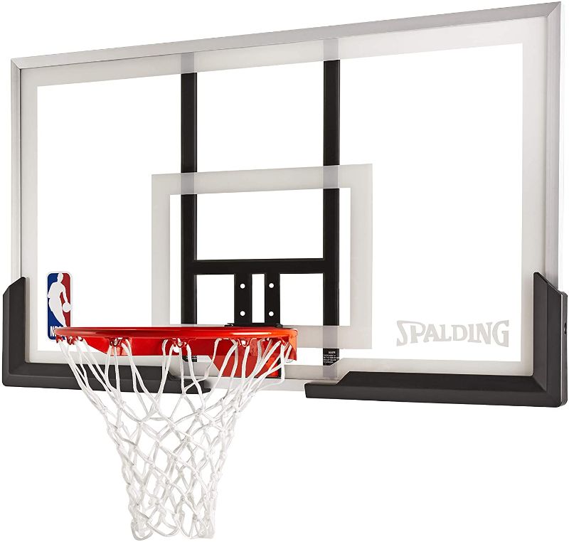 Photo 1 of Spalding Acrylic Basketball Backboard and Rim Combo