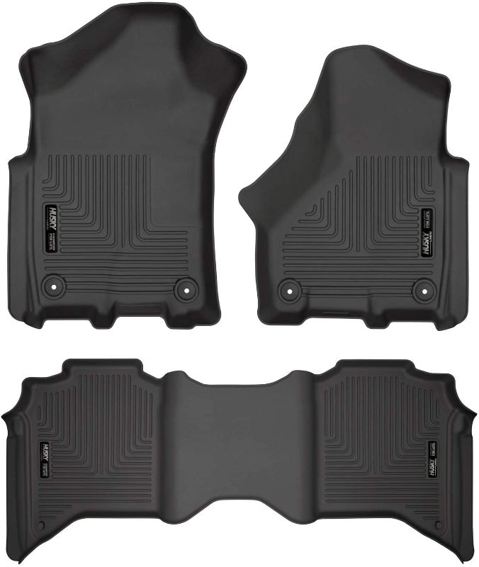 Photo 1 of Husky Liners Front & 2nd Seat Floor Liners For 2019 Dodge Ram 2500 Crew Cab Pickup, 2019 Ram 2500 Crew Cab Pickup