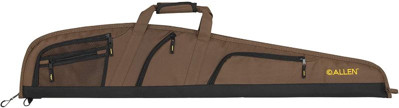 Photo 1 of Allen Company Daytona Soft Carrying Gun Case, for Shotgun or Rifle with Accessory Pockets, Mocha Brown/Black
