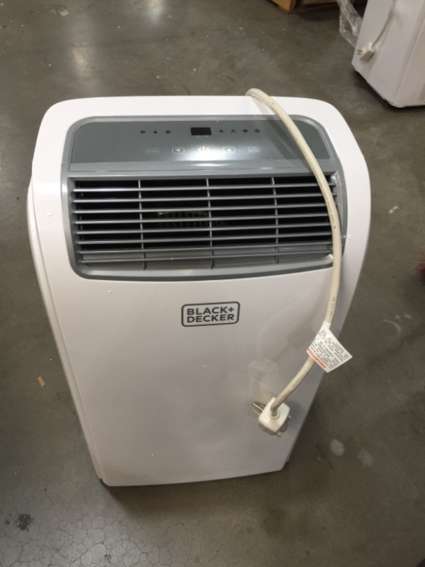 Photo 2 of BLACK+DECKER BPACT08WT Portable Air Conditioner with Remote Control, 5,000 BTU DOE (8,000 BTU ASHRAE), Cools Up to 150 Square Feet, White