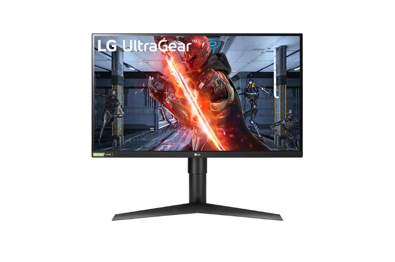 Photo 1 of LG 27GL83A-B 27 Inch Ultragear QHD IPS 1ms NVIDIA G-SYNC Compatible Gaming Monitor, Black