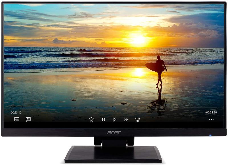 Photo 1 of Acer UT1 23.8in Widescreen Monitor Display Full HD 1920x1080 4ms GTG 60Hz 250 Nit (Renewed)