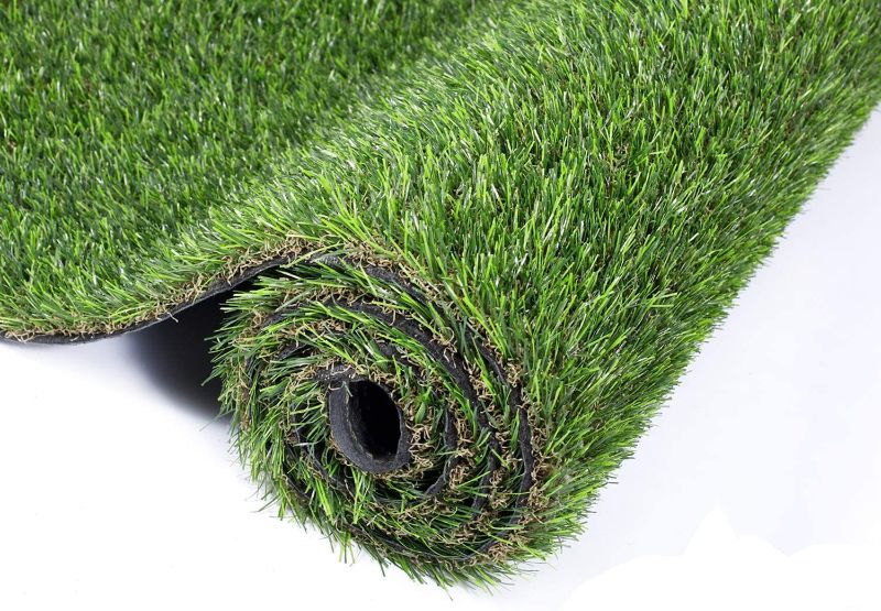 Photo 1 of 4ft x 6ft Pet Grass Puppy Potty Training Grass Pee Pad Fake Grass Mat for Garden Play Yard Autumn Grass Series