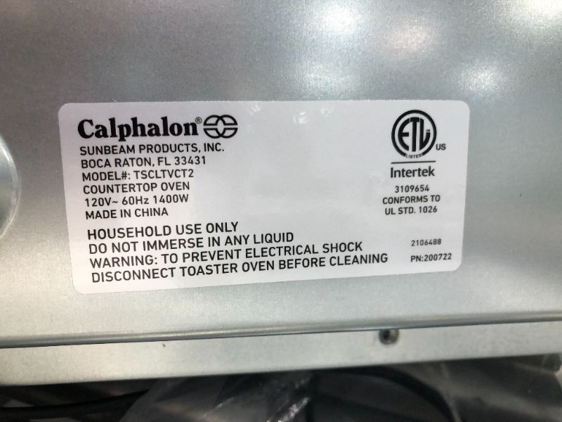 Photo 11 of Calphalon Performance Cool Touch Countertop Toaster Oven