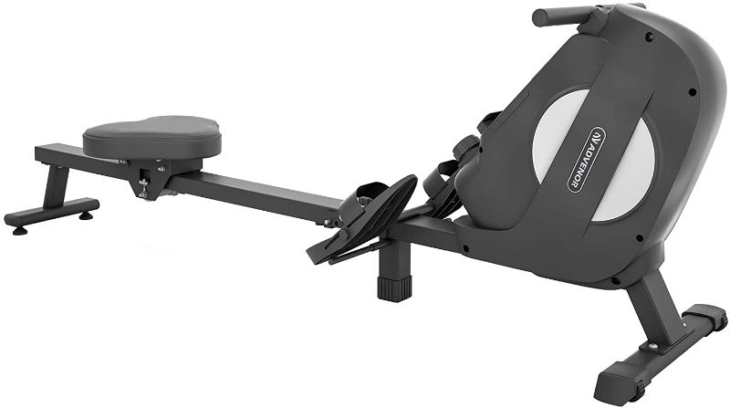 Photo 1 of ADVENOR Magnetic Rowing Machine Foldable Rower with LCD Monitor,Device Holder for Home Use