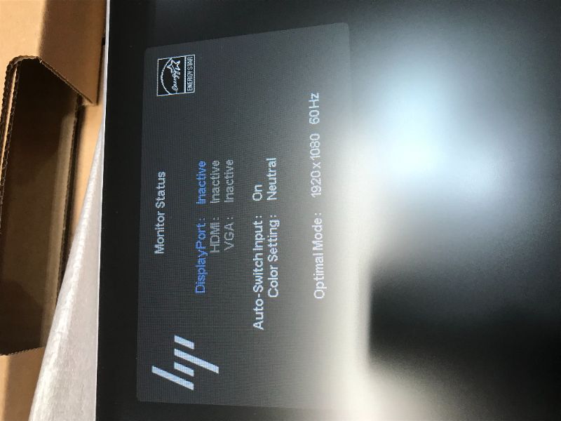 Photo 1 of HP EliteDisplay E243 | 24" Monitor | HD IPS Screen | Silver | 1FH47A8
