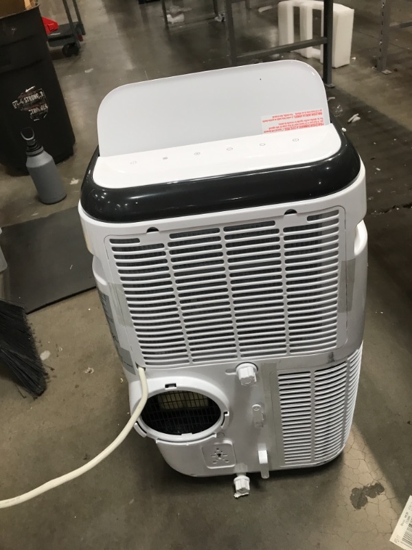 Photo 1 of BLACK+DECKER BPP08HWTB Portable Air Conditioner with Heat and Remote Control, 8,000 BTU SACC/CEC (12,000 BTU ASHRAE), Cools Up to 350 Square Feet, White
