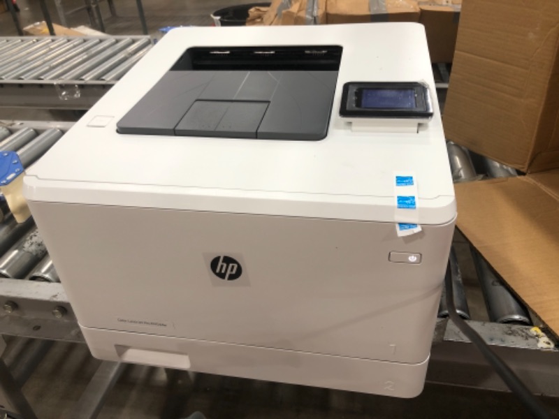 Photo 2 of HP Color LaserJet Pro M454dw Wireless Laser Printer, Double-Sided & Mobile Printing, Security Features (W1Y45A)
