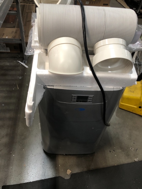 Photo 2 of Whynter Elite ARC122DS 12,000 BTU Dual Hose Portable Air Conditioner, Dehumidifier, Fan with Activated Carbon Filter plus Storag