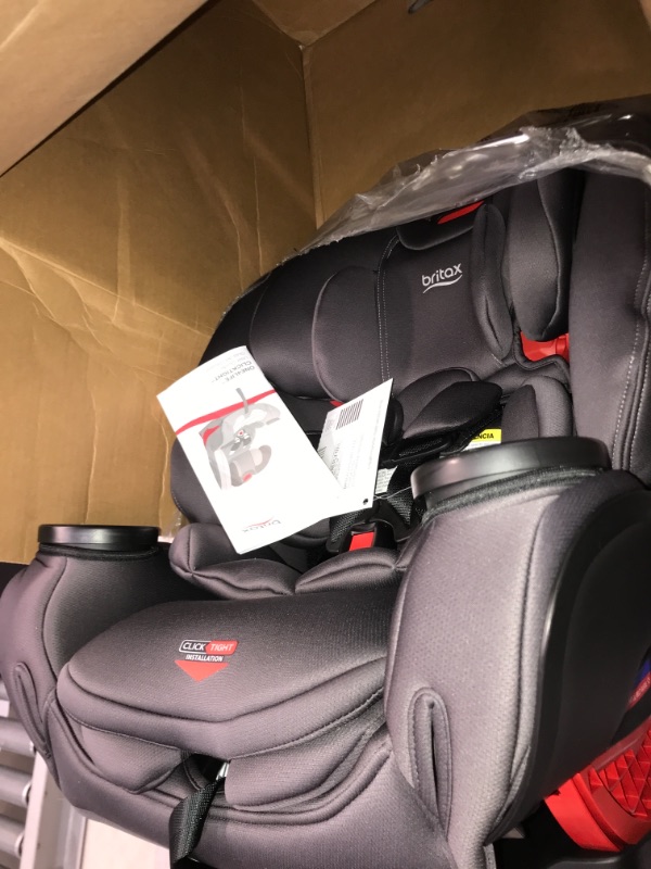 Photo 2 of Britax One4Life ClickTight All-in-One Car Seat – 10 Years of Use – Infant, Convertible, Booster – 5 to 120 Pounds, Cool Flow Moisture Wicking Fabric