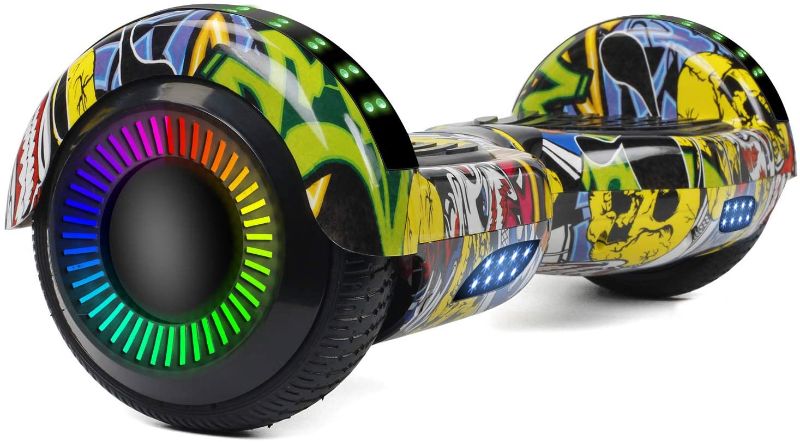 Photo 1 of Hoverboard, with Bluetooth and Colorful Lights Self Balancing Scooter