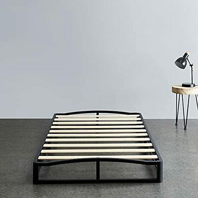 Photo 1 of Basics 6" Modern Metal Platform Bed with Wood Slat Support