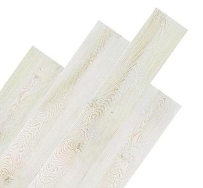 Photo 1 of Ancient White Wash Color 5 in. W x 46-1/2 in. Peel and Stick Plank Reclaimed Wood Wall Panels (16 sq. ft./Case)