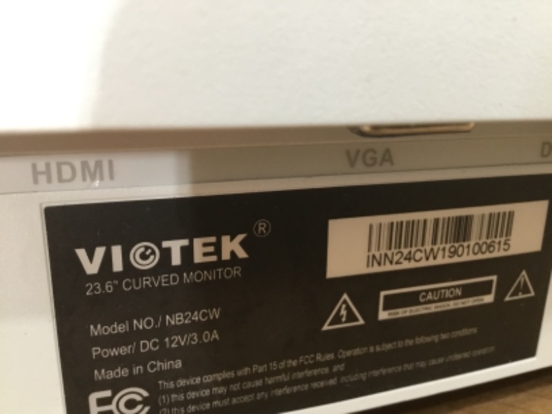 Photo 2 of VIOTEK FI24D V2 24-Inch QHD Gaming Monitor with IPS Technology 75Hz 1440p 6ms (OD) FreeSync GamePlus G-Sync-Compatible HDMI DP 3.5mm Zero-Tolerance Dead Pixel Policy (VESA)