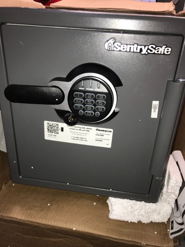 Photo 4 of Sentry Fire-Safe Electronic Lock Business Safes, Grey