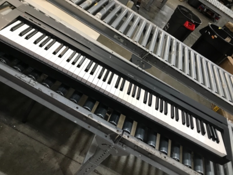 Photo 1 of Yamaha P71 88-Key Weighted Action Digital Piano with Sustain Pedal and Power Supply