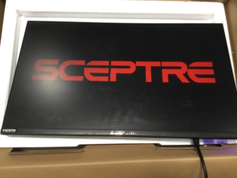 Photo 2 of Sceptre E255B-1658A 24.5" 165Hz 144Hz 1ms Gaming LED Monitor 2x HDMI 2.0 1x DisplayPort, Metal Black 2019