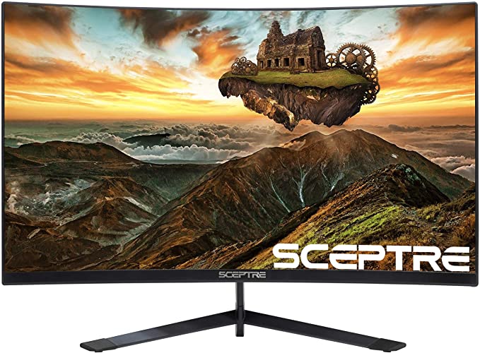 Photo 1 of Sceptre Curved 27" Gaming Monitor up to 165Hz DisplayPort 144Hz HDMI Edge-Less AMD FreeSync Premium