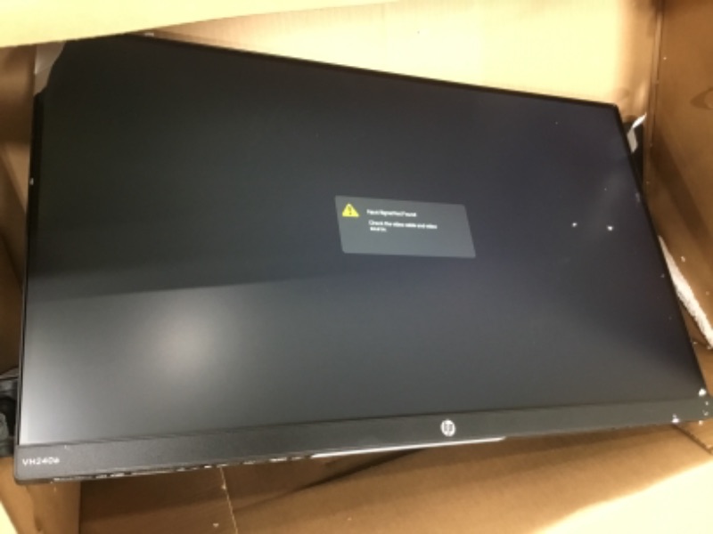 Photo 2 of HP 23.8-inch FHD IPS Monitor with TiltHeight Adjustment and Built-inSpeakers NEW