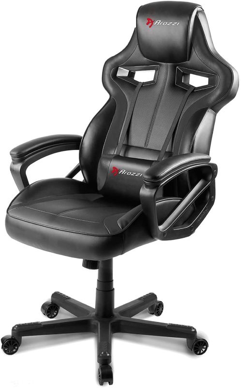 Photo 1 of Arozzi Milano Enhanced Gaming Chair, Black