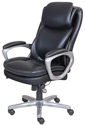 Photo 1 of Serta Smart Layers Arlington AirManager Chair, Black