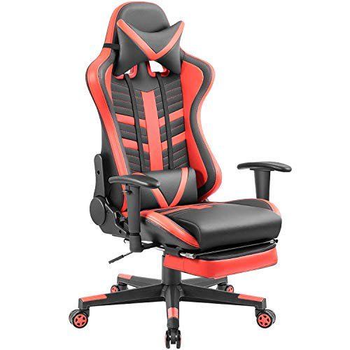 Photo 1 of Homall Ergonomic High-Back Racing Gaming Chair with Footrest, Multiple Colors