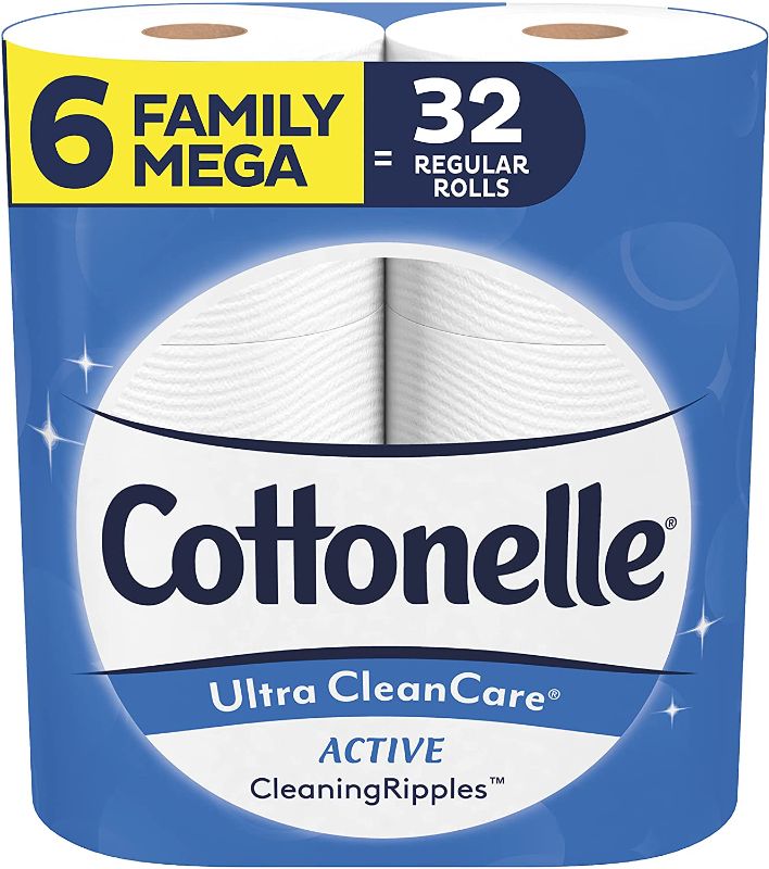 Photo 1 of Cottonelle Ultra CleanCare Soft Toilet Paper with Active Cleaning Ripples, 24 24