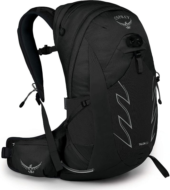 Photo 1 of Osprey Men's Talon 22 Hiking Backpack, Stealth Black, Large/X-Large
