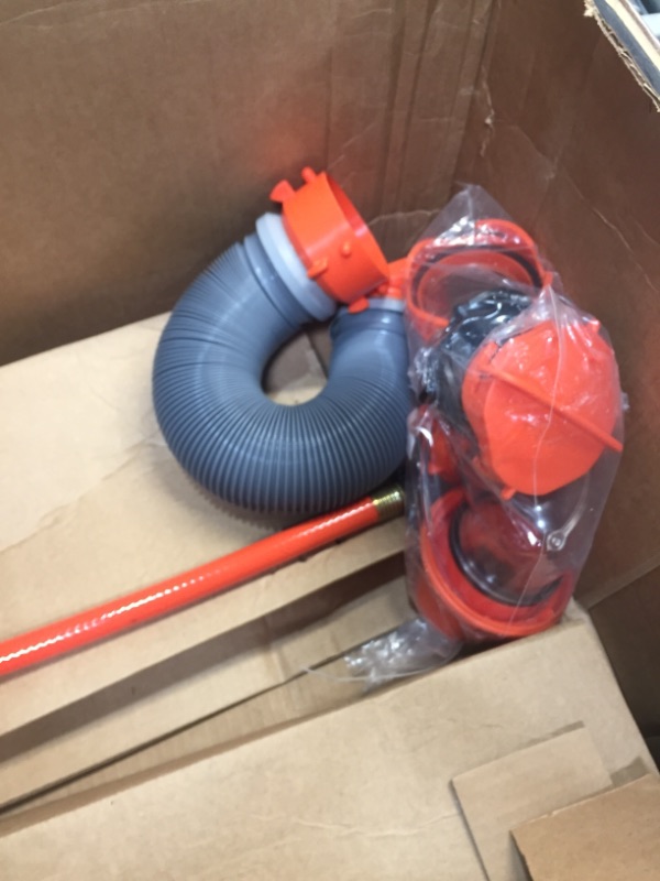 Photo 1 of Camco 39004 Rhino Portable 28 Gallon RV Waste Tank Holding Hose and Accessories