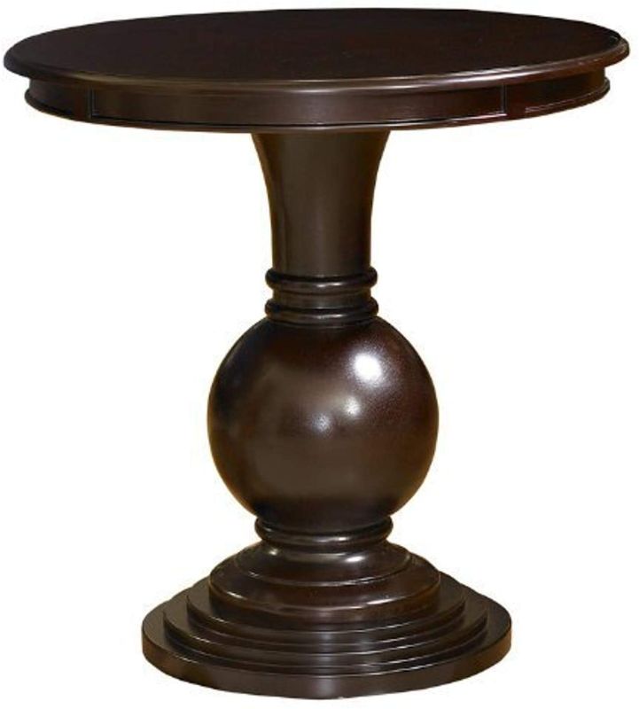 Photo 1 of Powell Espresso Round Accent Table