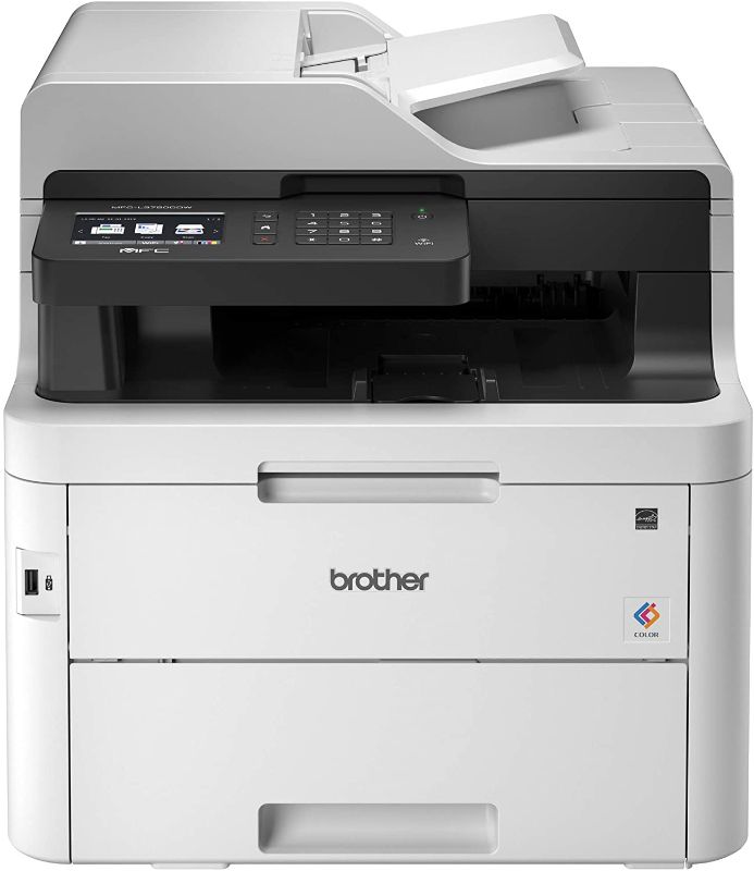 Photo 1 of Brother MFC-L3750CDW Digital Color All-in-One Printer, Laser Printer Quality, Wireless Printing, Duplex Printing, Amazon Dash Replenishment Ready
