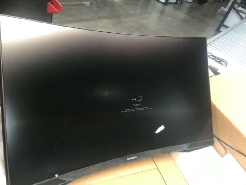 Photo 2 of SAMSUNG Odyssey G5 Series 27-Inch WQHD (2560x1440) Gaming Monitor, 144Hz, Curved, 1ms, HDMI, Display Port, FreeSync Premium (LC27G55TQWNXZA)
