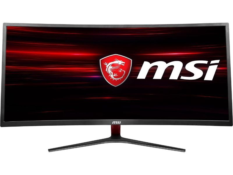 Photo 1 of MSI Optix MAG341CQ 34" UWQHD 3440 x 1440 2K 100Hz DisplayPort HDMI DVI AMD FreeSync Anti-Flicker UltraWide Anti-Glare Backlit LED Curved Gaming Monitor
