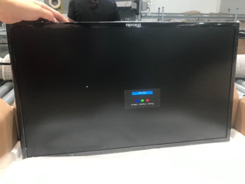 Photo 1 of Samsung 24 in" FHD Flat Monitor with Super-Slim Design - LS24F354FHNXZA, Black
