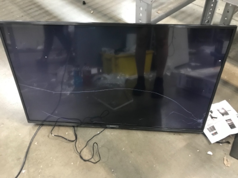 Photo 1 of DAMAGED Sony X800H 43-inch TV: 4K Ultra HD Smart LED TV with HDR and Alexa Compatibility - 2020 Model
