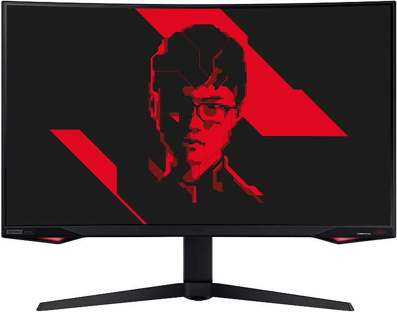 Photo 1 of G77 Series 32" Curved WQHD Gaming Monitor With Special T1 Faker Design (HDMI, USB)
