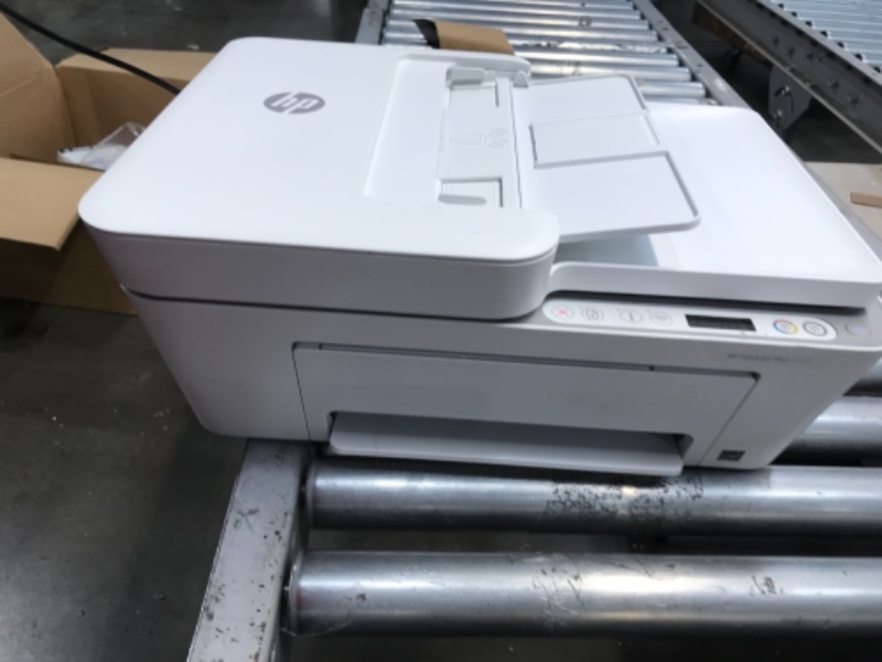 Photo 2 of HP DeskJet Plus 4155 Wireless All-in-One Printer, Mobile Print, Scan & Copy, HP Instant Ink Ready, Auto Document Feeder, Works with Alexa (3XV13A)