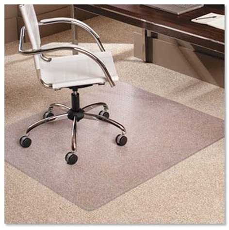 Photo 1 of ES Robbins 128371 46x60 Rectangle Chair Mat, Multi-Task Series AnchorBar for Carpet up to 3/8-Inch
