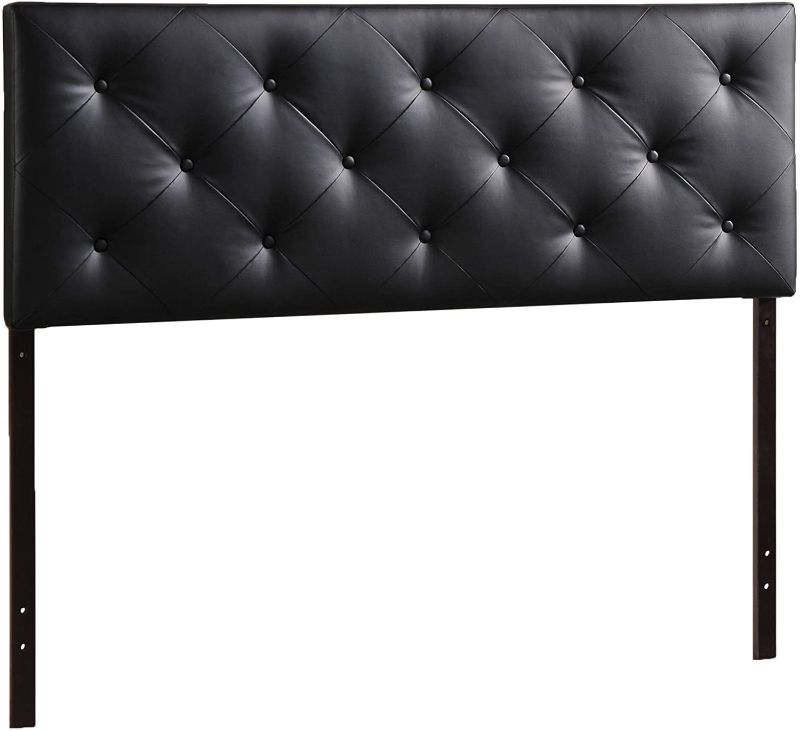 Photo 1 of Baxton Studio Bedford Queen Sized Headboard, Black
