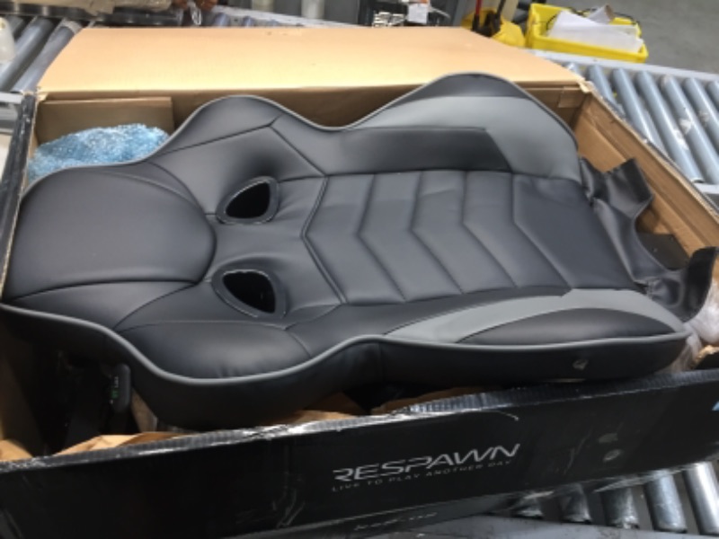 Photo 3 of Respawn 110 Racing Style Gaming Chair Reclining Ergonomic Leather Chair with Footrest