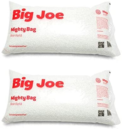 Photo 1 of Big Joe Bean Bag Refill, 2 Pack, White
