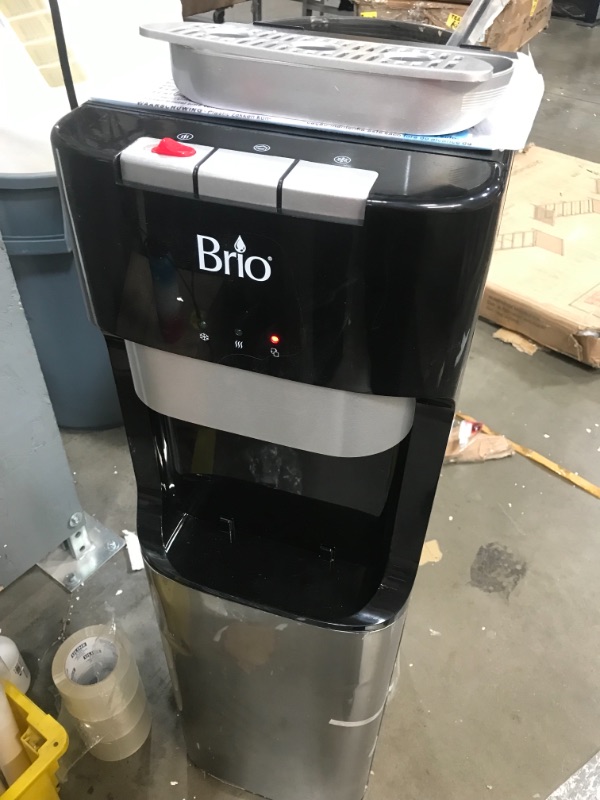 Photo 2 of Brio Bottom Loading Water Cooler Water Dispenser – Essential Series - 3 Temperature Settings - Hot, Cold & Cool Water - UL/Energy Star Approved
